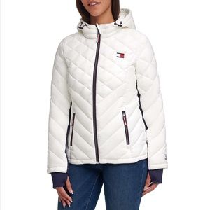 Tommy Hilfiger Ladies Puffer Jacket - White